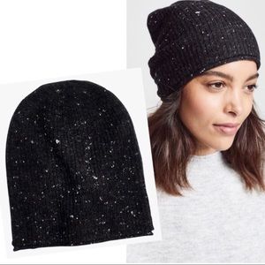 Madewell Black hat / beanie made from wool OS NWT